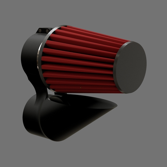 Active Autowerke S54 Supercharger Ramair Mount