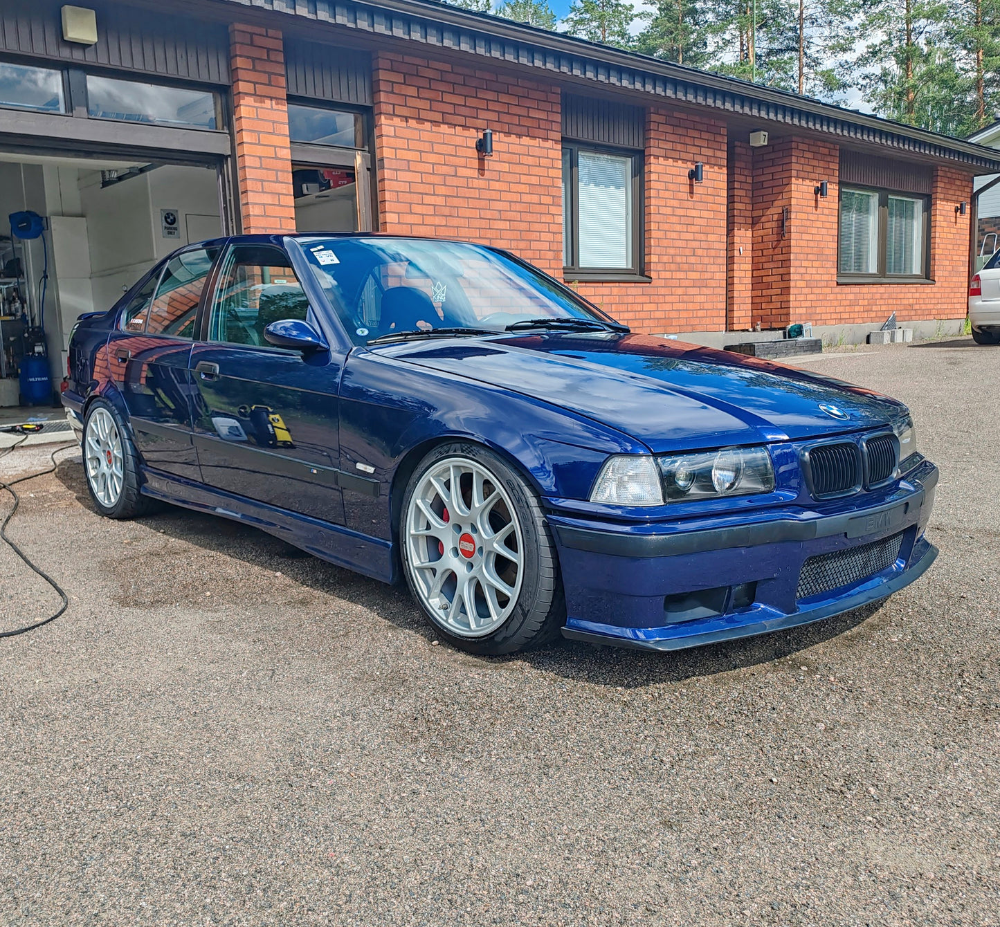 E36 Turbo 4" Ramair Entlüftungsöffnung & Verschluss.