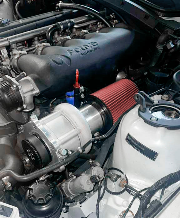 Active Autowerke S54 Kompressor-Ramiar-Halterung