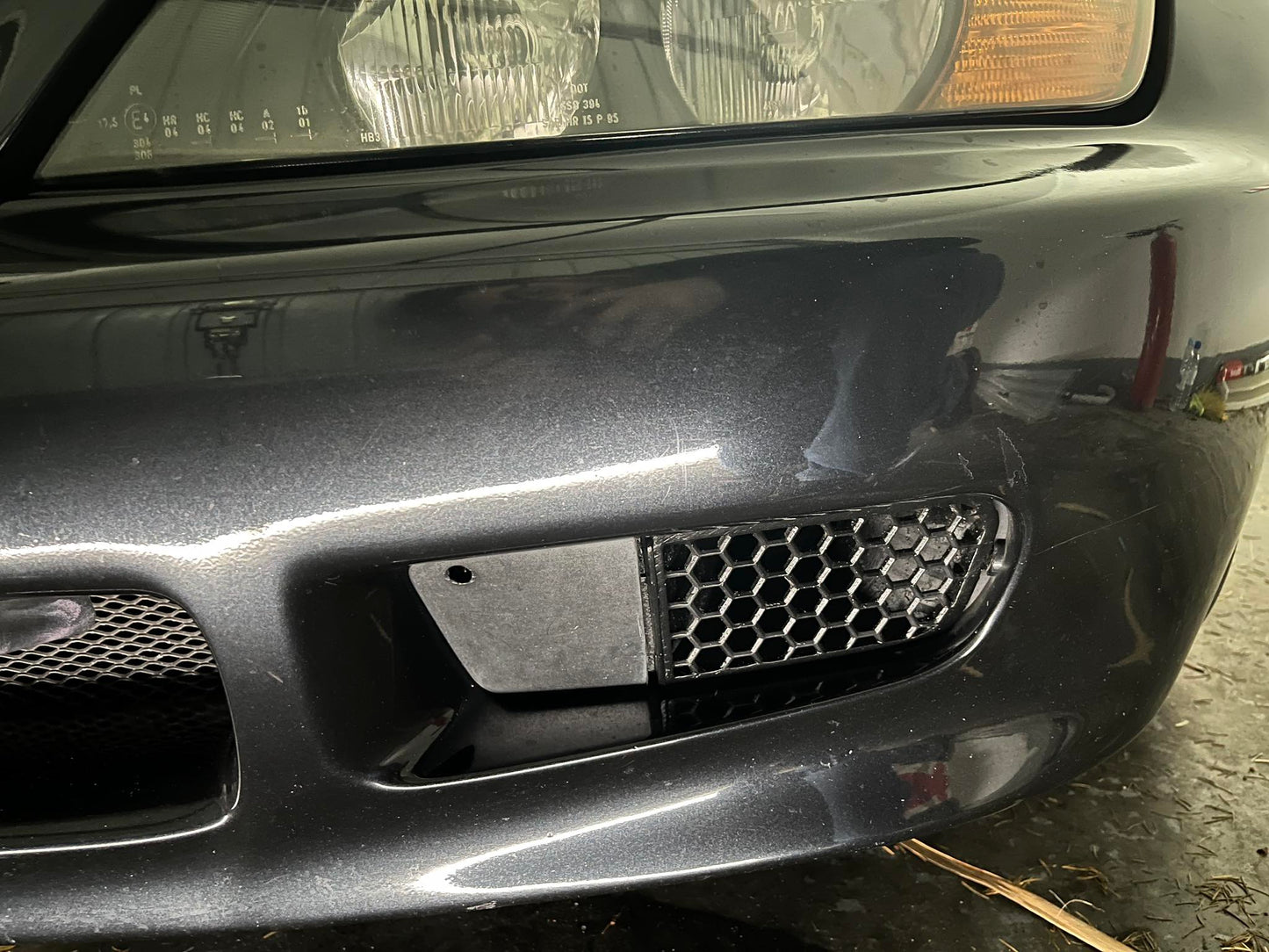 Z3 3" Wabengitter-Lufteinlass und Bremskühlungs-Lüftungsschlitze (Paar)