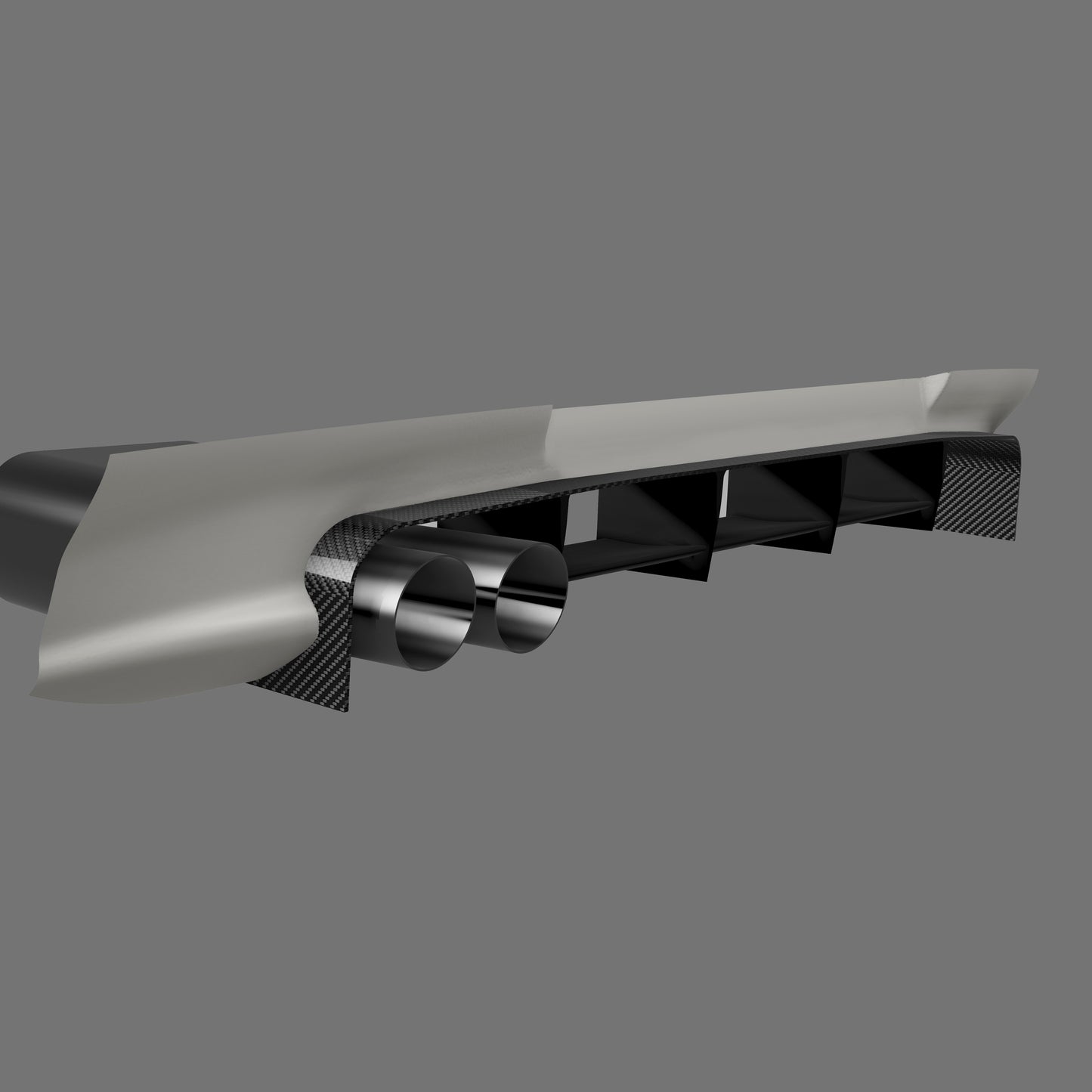 Z3 Aerodynamischer Heckdiffusorflügel