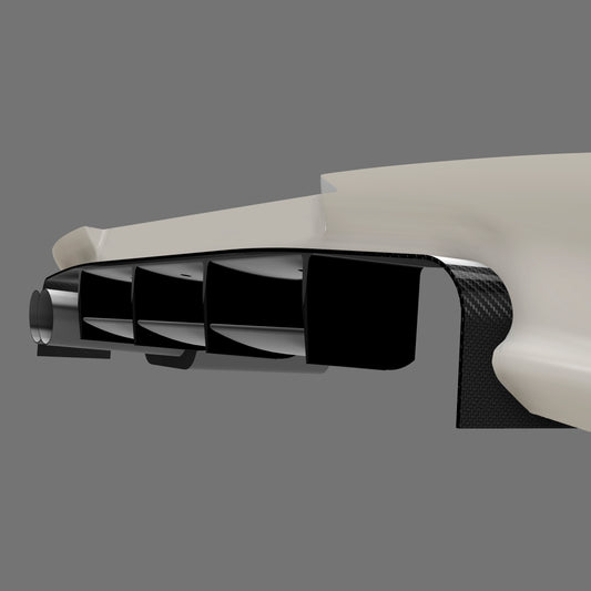 Z3 Aerodynamischer Heckdiffusorflügel