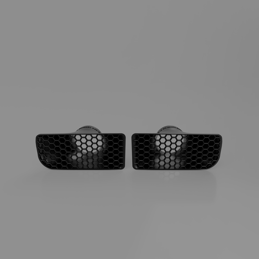 E36 3" Lüftungsgitterpaar