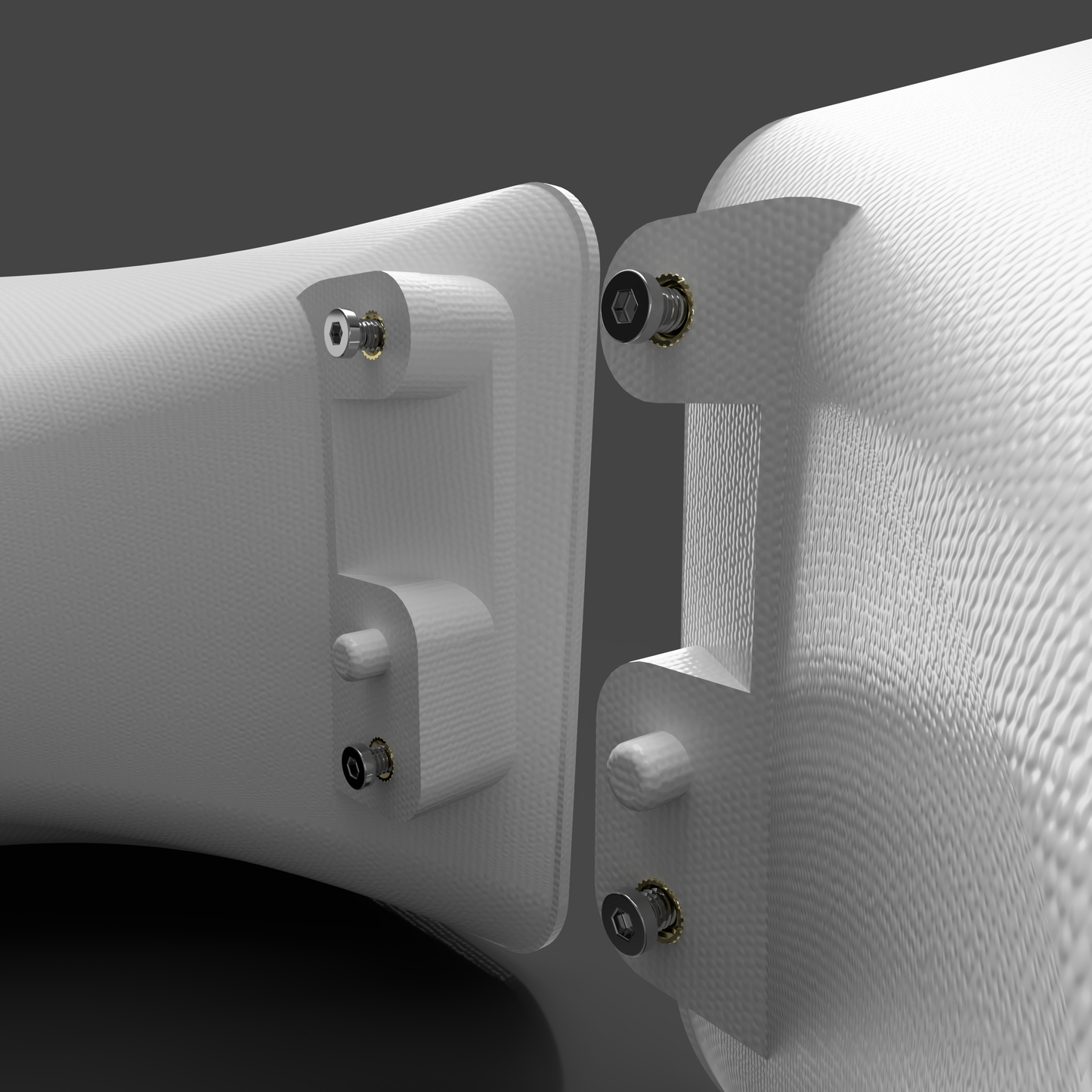 E36 3" Lüftungsgitterpaar