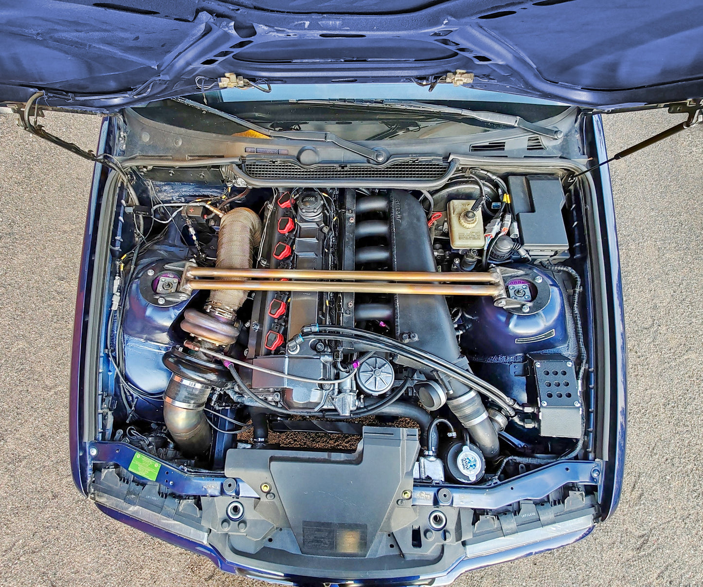 E36 Turbo 4" Ramair Entlüftungsöffnung & Verschluss.