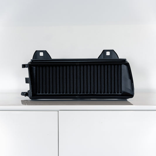 E36 Filtered Headlight Turbo Intake