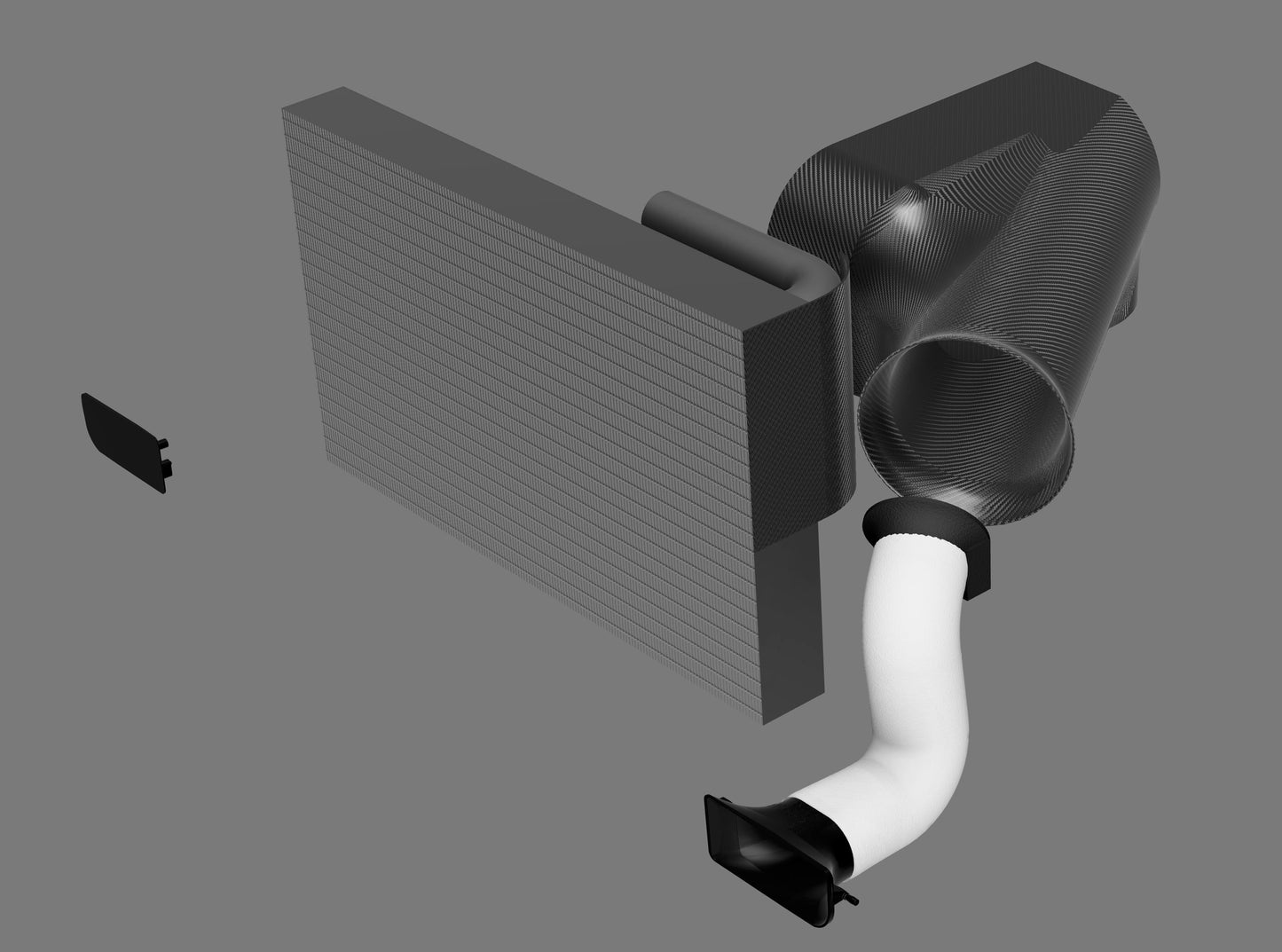 E36 M3 S54 Outlet Vent for Turner, Evolve, Eventuri, Karbonius Race Airboxes