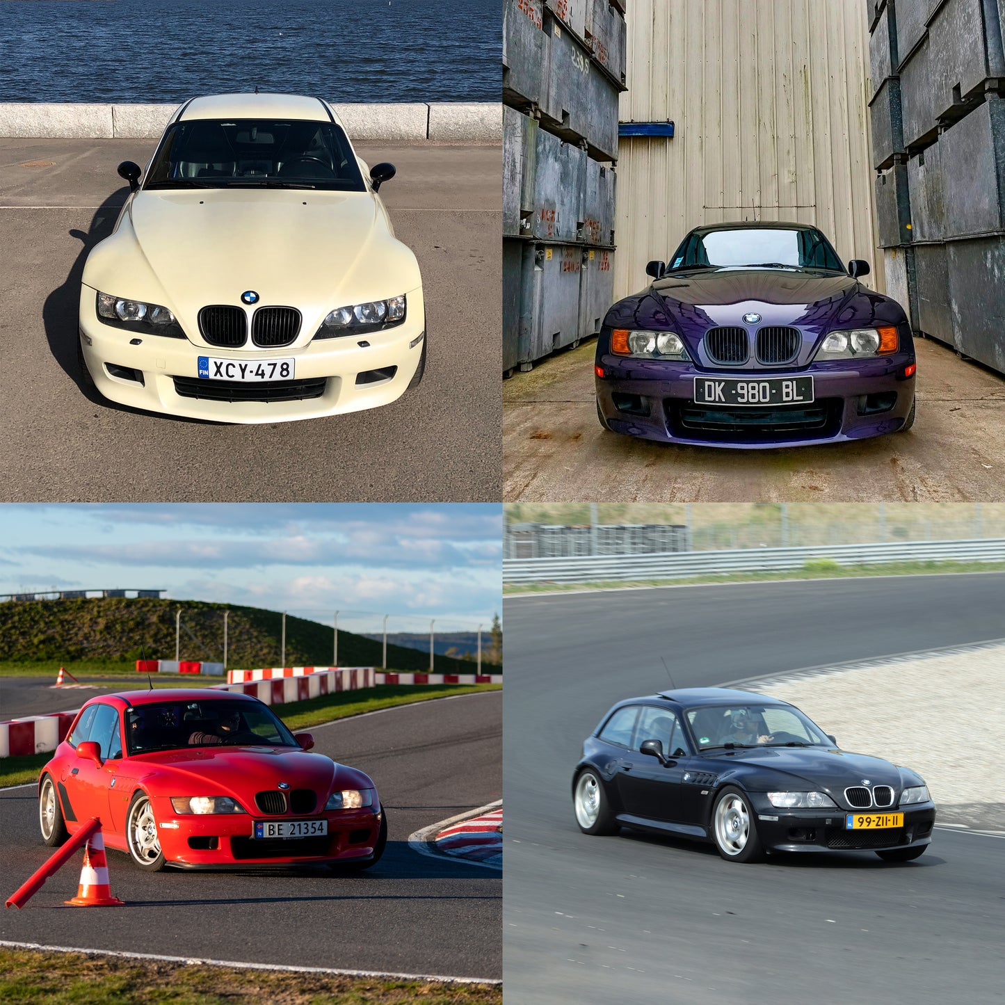 Z3 3" Ramair & Bremskühlungsentlüftungspaar