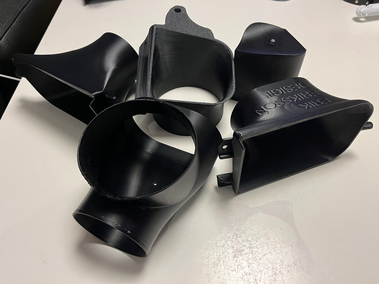 Z3 Komplettes 4" Ramair- und Bremsenkühlsystem.