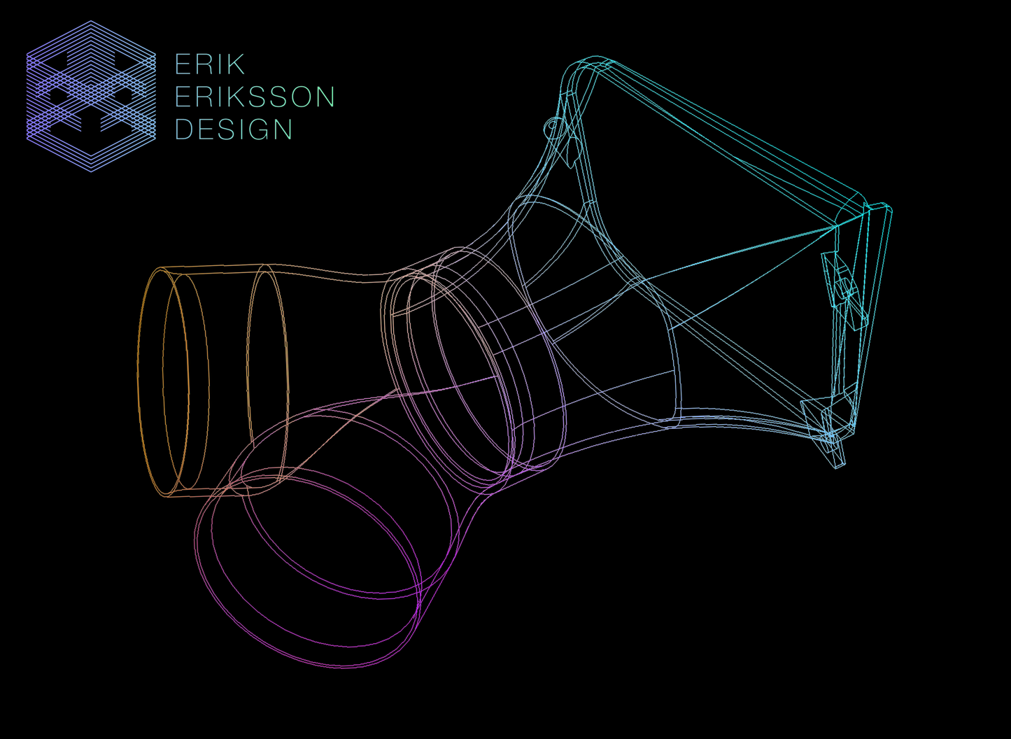 Doppelter 3"-Y-Splitter